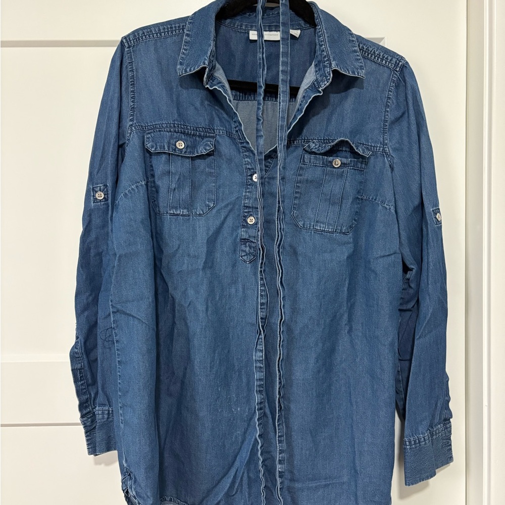 Women’s Blue Denim Shirt